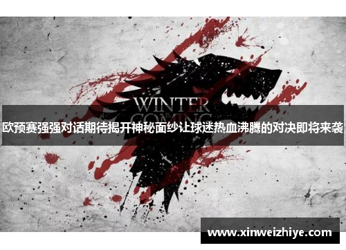 欧预赛强强对话期待揭开神秘面纱让球迷热血沸腾的对决即将来袭